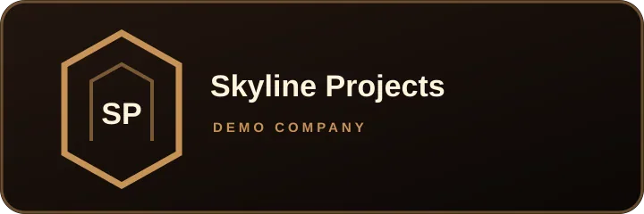Skyline Projects demonstration logo