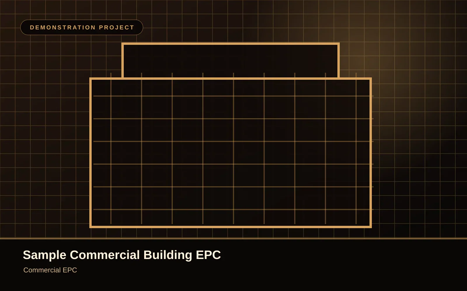 Sample Commercial Building EPC cover image